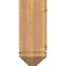 Ekena Millwork Westlake Arts and Crafts Smooth Bracket w/ Offset Brace, Western Red Cedar, 7 1/2"W x 18"D x 18"H BKT0806X18X18WTL03SWR - alternate 2